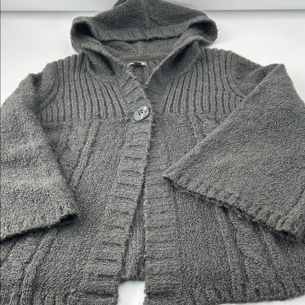 Apt. 9 Charcoal Hooded Kids Cape